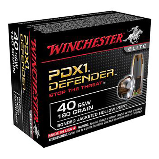 WIN PDX1 DEFENDER 40SW 180GR 20/10 - Ammunition